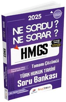 Dizgi Kitap 2025 HMGS Hakimlik Türk Hukuk Tarihi Ne Sordu Ne Sorar Soru Bankası