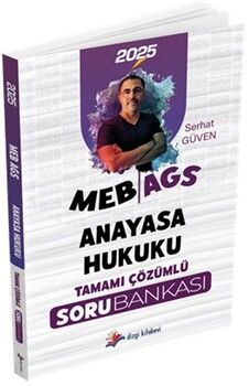 Dizgi Kitap 2025 MEB AGS Anayasa Hukuku Tamamı Çözümlü Soru Bankası
