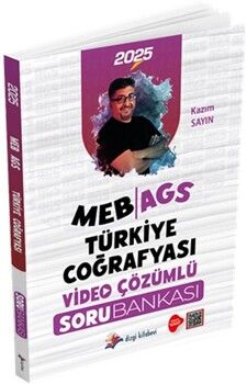 Dizgi Kitap 2025 MEB AGS Türkiye Coğrafyası Tamamı Video Çözümlü Soru Bankası