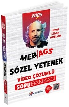 Dizgi Kitap 2025 MEB AGS Sözel Yetenek Tamamı Video Çözümlü Soru Bankası