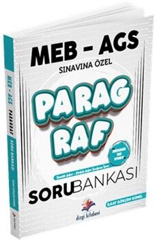 Dizgi Kitap 2025 MEB AGS Sınavına Özel Paragraf Soru Bankası