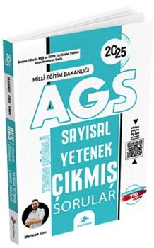 Dizgi Kitap 2025 MEB AGS Sayısal Yetenek Video Çözümlü Çıkmış Sorular