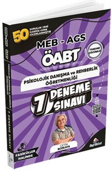 Dizgi Kitap 2025 MEB AGS ÖABT Psikolojik Danışma ve Rehberlik Öğretmenliği Tamamı PDF Çözümlü 7 Deneme