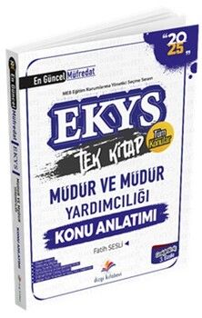 Dizgi Kitap 2025 MEB EKYS Müdür ve Müdür Yardımcılığı Konu Anlatımı