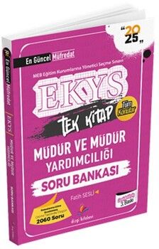 Dizgi Kitap 2025 MEB EKYS Müdür ve Müdür Yardımcılığı Soru Bankası