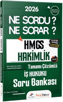 Dizgi Kitap 2026 Hukuk Atölyesi HMGS Hakimlik Ne Sordu Ne Sorar İş Hukuku Tamamı Çözümlü Soru Bankası