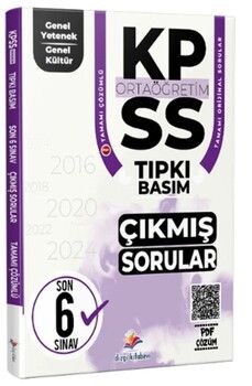 Dizgi Kitap 2026 KPSS Ortaöğretim Genel Yetenek Genel Kültür Fasiküller Halinde Son 6 Yıl Tıpkı Basım Çıkmış Sorular