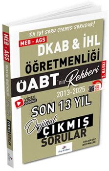 Dizgi Kitap 2026 MEB AGS DKAB İHL ÖABT nin Rehberi Konularına Göre Tasnif Edilmiş Son 13 Yıl Çıkmış Sınav Soruları