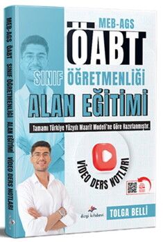 Dizgi Kitap 2026 MEB AGS ÖABT Sınıf Öğretmenliği Alan Eğitimi Video Ders Notları