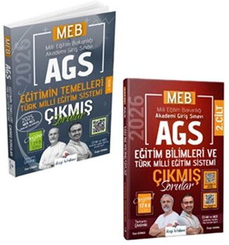 Dizgi Kitap 2026 MEB AGS Tamamı Video Çözümlü Eğitim Bilimleri ve Türk Milli Eğitim Sistemi Çıkmış Sorular
