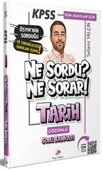 Dizgi Kitap 2026 Ne Sordu Ne Sorar Tüm Adaylar İçin KPSS Tarih PDF Çözümlü Soru Bankası