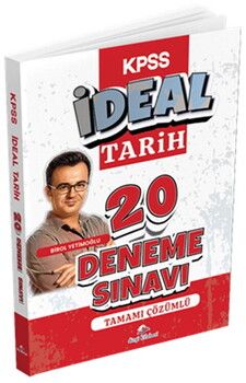 Dizgi Kitap 2027 KPSS İdeal Tarih Tamamı Çözümlü 20 Deneme Sınavı