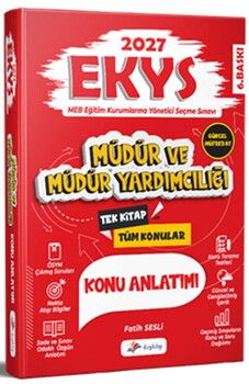 Dizgi Kitap 2027 MEB EKYS Müdür ve Müdür Yardımcılığı Konu Anlatımı