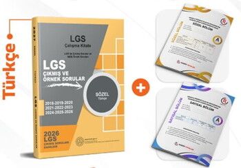 Dizgi Kitap 2027 MEB LGS Sözel Türkçe Çalışma Kitabı Çıkmış Sorular ve Örnek Sorular Türkiye Geneli Deneme Hediyeli