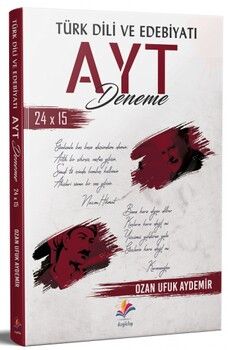 Dizgi Kitap AYT Türk Dili ve Edebiyatı 24 x 15 Deneme