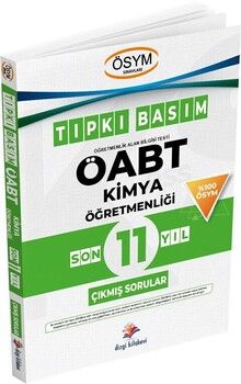 Dizgi Kitap ÖABT Kimya Öğretmenliği Son 11 Yıl Çıkmış Sorular