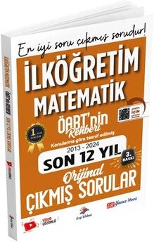 Dizgi Kitap ÖABT nin Rehberi İlköğretim Matematik Öğretmenliği Son 11 Yıl Çıkmış Sorular