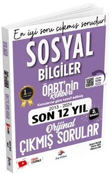Dizgi Kitap ÖABT nin Rehberi Sosyal Bilgiler Öğretmenliği Son 12 Yıl Çıkmış Sorular