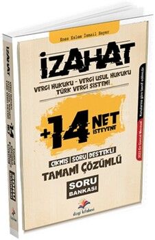 Dizgi Kitap İzahat Vergi Hukuku Vergi Usul Hukuku Türk Vergi Sistemi +14 Net İsteyene Çıkmış Soru Destekli Çözümlü Soru Bankası