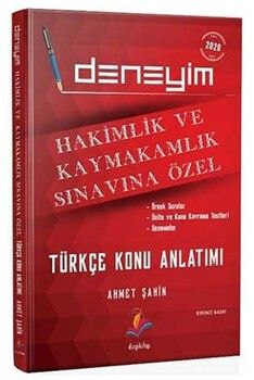 Dizgi Kitap Deneyim Hakimlik Kaymakamlık Konu Anlatımı