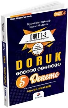 Dizgi Kitap DHBT Tamamı Çözümlü 5 Deneme Sınavı