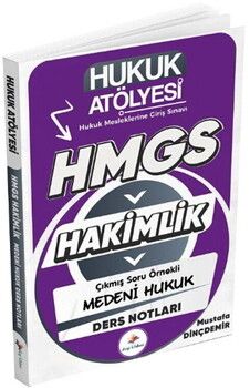Dizgi Kitap HMGS Hakimlik Medeni Hukuk Hukuk Atölyesi Ders Notları