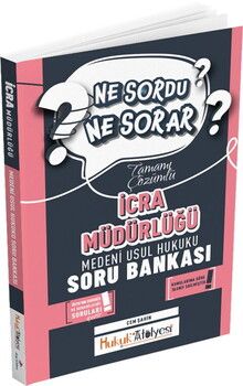 Dizgi Kitap Hukuk Atölyesi İcra Müdürlüğü Ne Sordu Ne Sorar Medeni Usul Hukuku Tamamı Çözümlü Soru Bankası