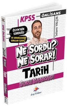 Dizgi Kitap KPSS Ön Lisans Tarih Ne Sordu Ne Sorar Soru Bankası
