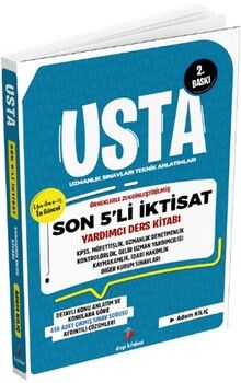 Dizgi Kitap KPSS Kaymakamlık Hakimlik ve Uzmanlık Sınavları Son 5 li İktisat USTA Yardımcı Ders Kitabı