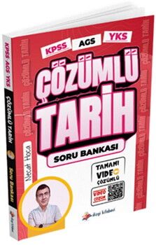 Dizgi Kitap KPSS MEB AGS YKS E-KPSS Tarih Tamamı Video Çözümlü Soru Bankası