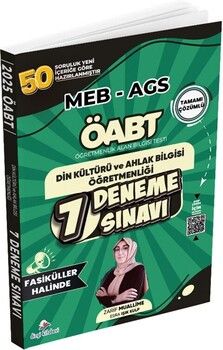 Dizgi Kitap MEB AGS ÖABT Din Kültürü ve Ahlak Bilgisi Öğretmenliği Tamamı PDF Çözümlü 7 Deneme