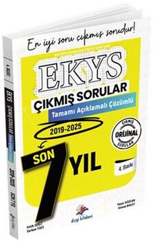 Dizgi Kitap MEB EKYS Müdür ve Müdür Yardımcılığı Tamamı Açıklamalı Son 7 Yıl Çıkmış Sorular