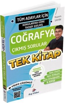 Dizgi Kitap Tüm Adaylar İçin Tüm Sınavlar Coğrafya Çıkmış Soru Külliyatı