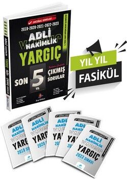 Dizgi Kitap Yargıç Adli Hakimlik Son 5 Yıl Çözümlü Orijinal Çıkmış Sorular