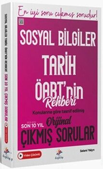 Dizgi Kitap ÖABT Sosyal Bilgiler Öğretmenliği ÖABT Tarih Konularına Göre Tasnif Edilmiş Son 12 Yıl Video Çözümlü Çıkmış Sorular