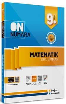 Doğan Akademi 9. Sınıf Matematik On Numara Soru Bankası