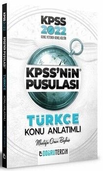Doğru Tercih Yayınları 2022 KPSS nin Pusulası Türkçe Konu Anlatımı