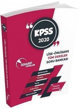 Doktrin Yayınları KPSS Ön Lisans Ortaöğretim Tek Kitap Tamamı Çözümlü Soru Bankası