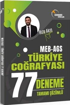 Doktrin Yayınları MEB AGS Türkiye Coğrafyası 77 Deneme