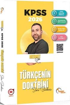 Doktrin Yayınları 2026 KPSS Türkçenin Doktrini Soru Bankası Çözümlü