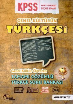 Doktrin Yayınları KPSS Genel Kültürün Türkçesi Genel Kültür Öğreten Tamamı Çözümlü Soru Bankası