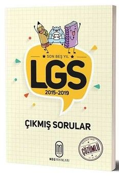 ​MEG Yayınları LGS Son 5 Yıl Çözümlü Çıkmış Sorular