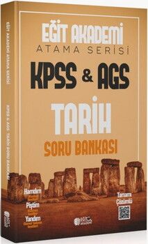 Eğit Akademi KPSS Tarih Atama Serisi Soru Bankası