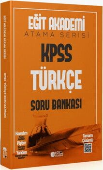 Eğit Akademi KPSS Türkçe Atama Serisi Soru Bankası
