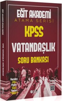 Eğit Akademi KPSS Vatandaşlık Atama Serisi Soru Bankası