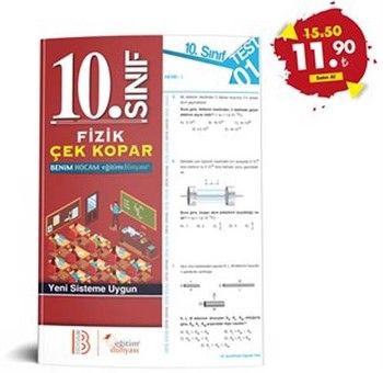 Eğitim Dünyası 10. Sınıf Fizik Çek Kopar Yaprak Test