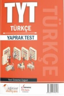 Eğitim Dünyası TYT Türkçe Yaprak Test