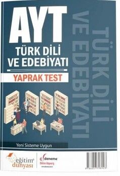 Eğitim Dünyası AYT Türk Dili ve Edebiyatı Yaprak Test