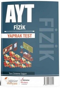 Eğitim Dünyası AYT Fizik Yaprak Test