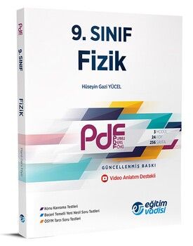 Eğitim Vadisi 9. Sınıf Fizik Güncel PDF Planlı Ders Föyü